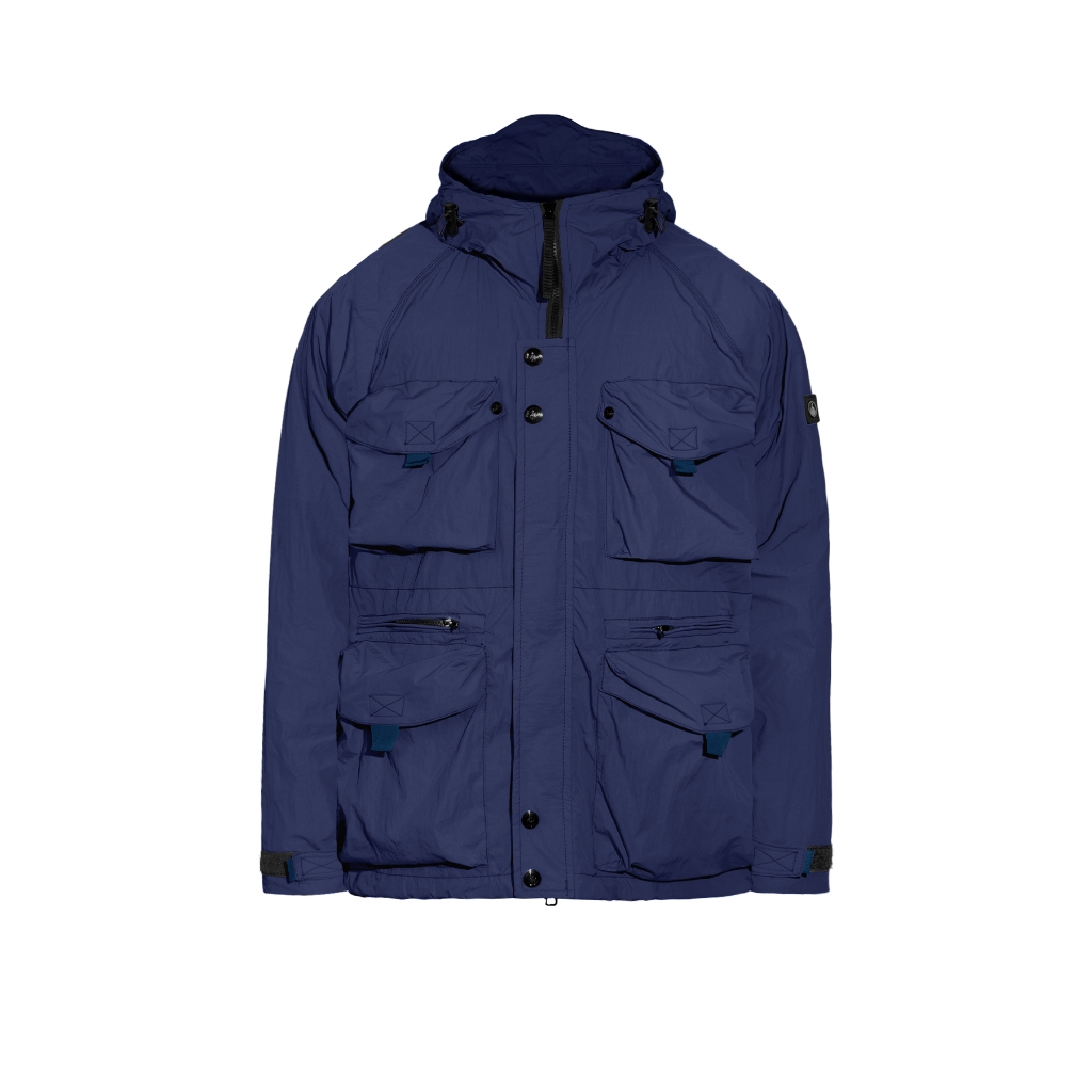 Prung Leandro Jacket Casuals Football Hooligans Jaket Outdoor Warna Navy