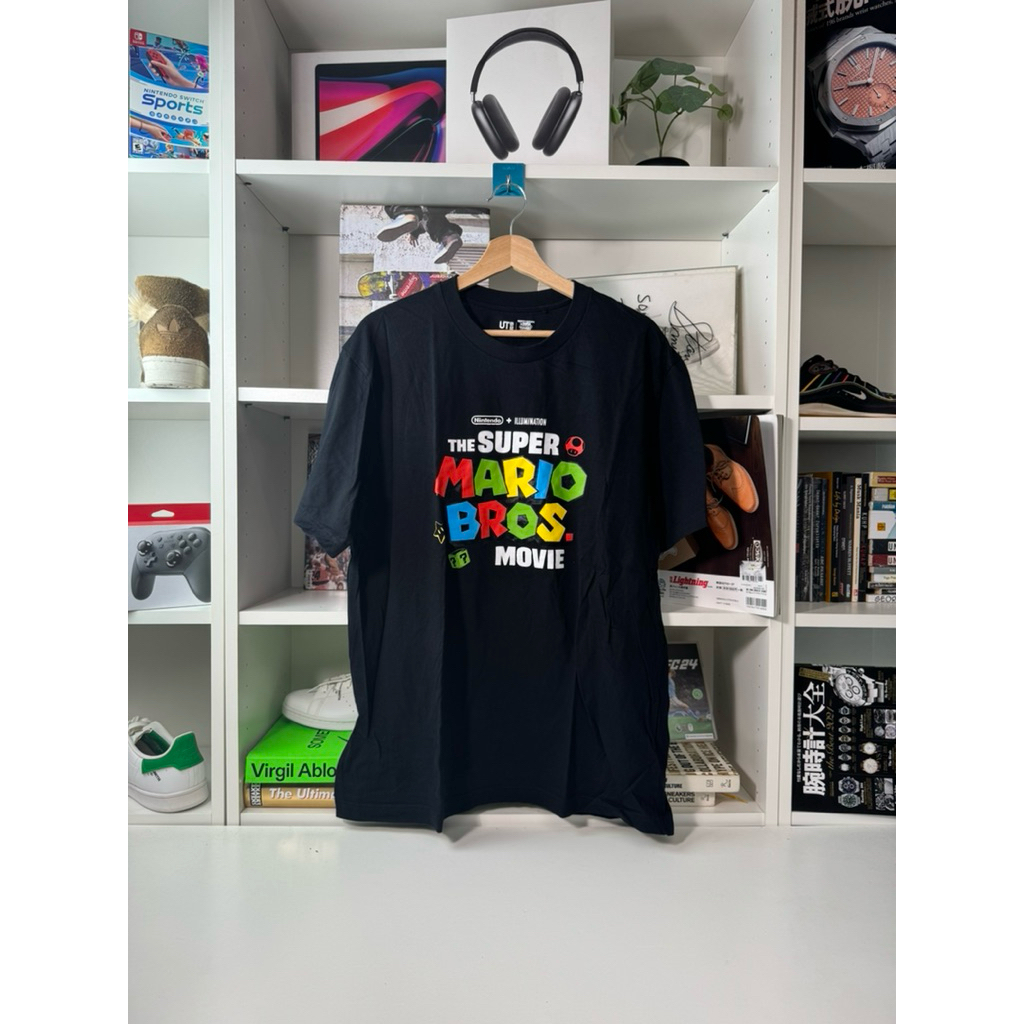 Kaos uniqlo ut the super mario bros movie