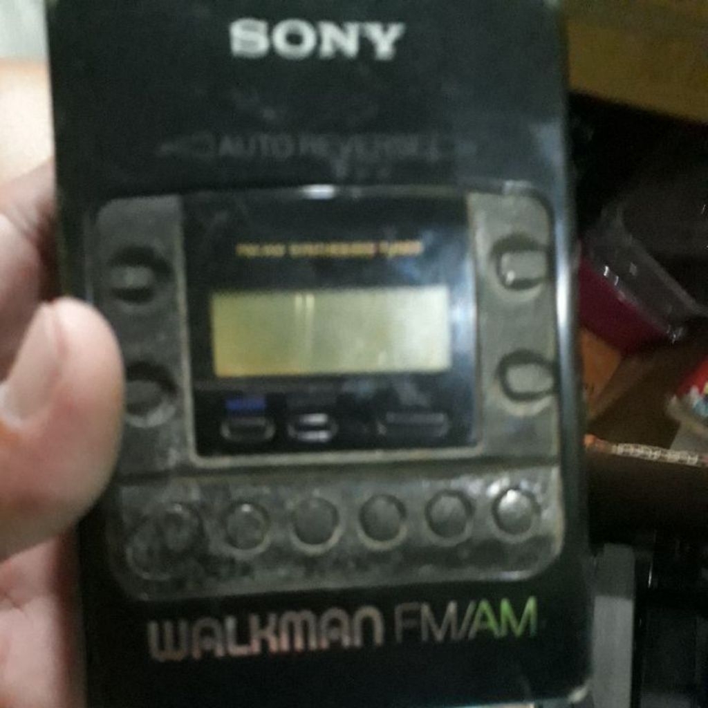 Walkman Vintage Sony WM-F 2081 Bahan