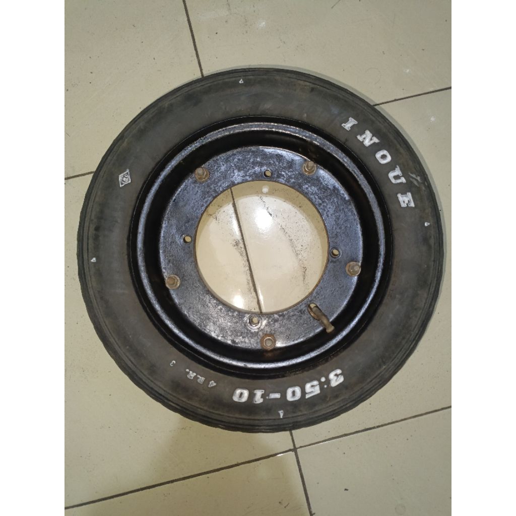 ban set velg banci R10 untuk tromol R8