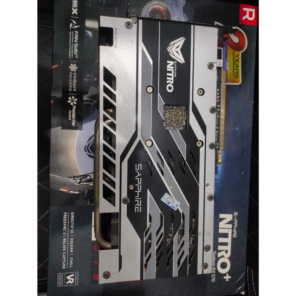 rx 580 4gb sapphire Nitro unit only