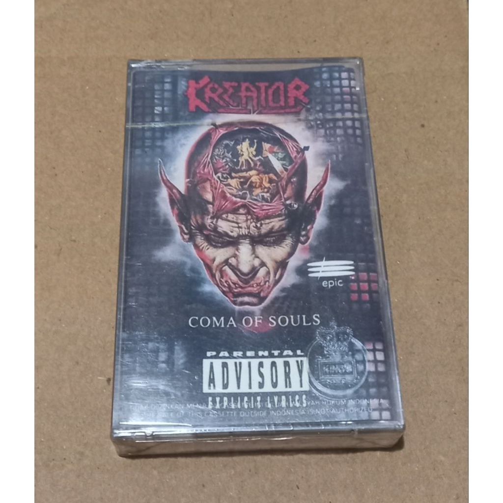 Kaset Segel Kreator - Coma Of Souls