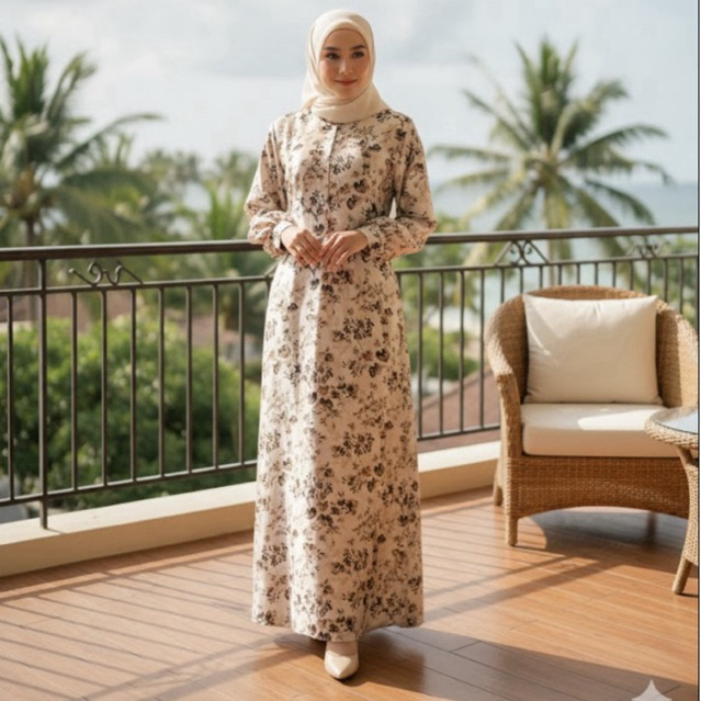 GAMIS BUSUI CANTIK /COUPLE SERAGAM GAMIS KEMEJA JUMPUTAN / GAMIS VEST BROKAT