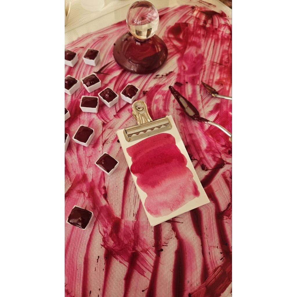 "Ready Stock MONTH Professional Watercolor homade honey watercolor, The Earth & Honey Collection, pr