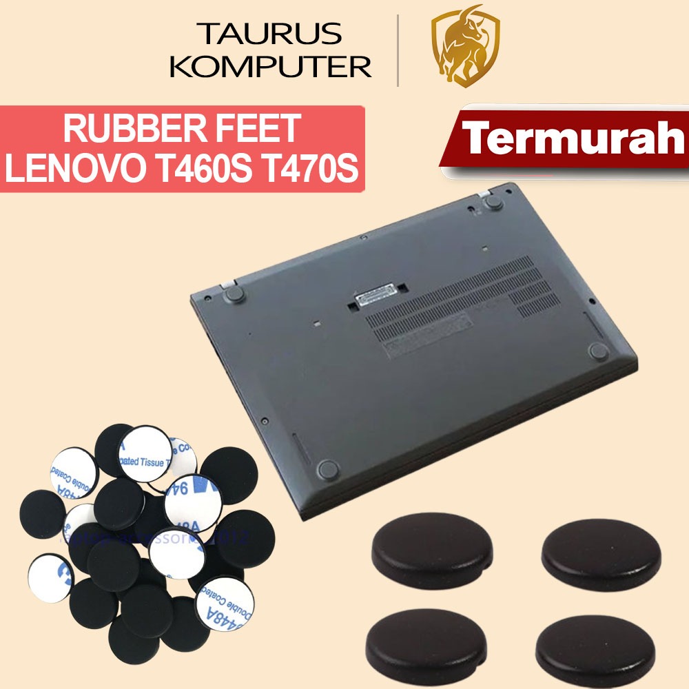Karet Alas Kaki Rubber Bawah Laptop Lenovo Thinkpad T460s T470s Feet Pad Bottom Case