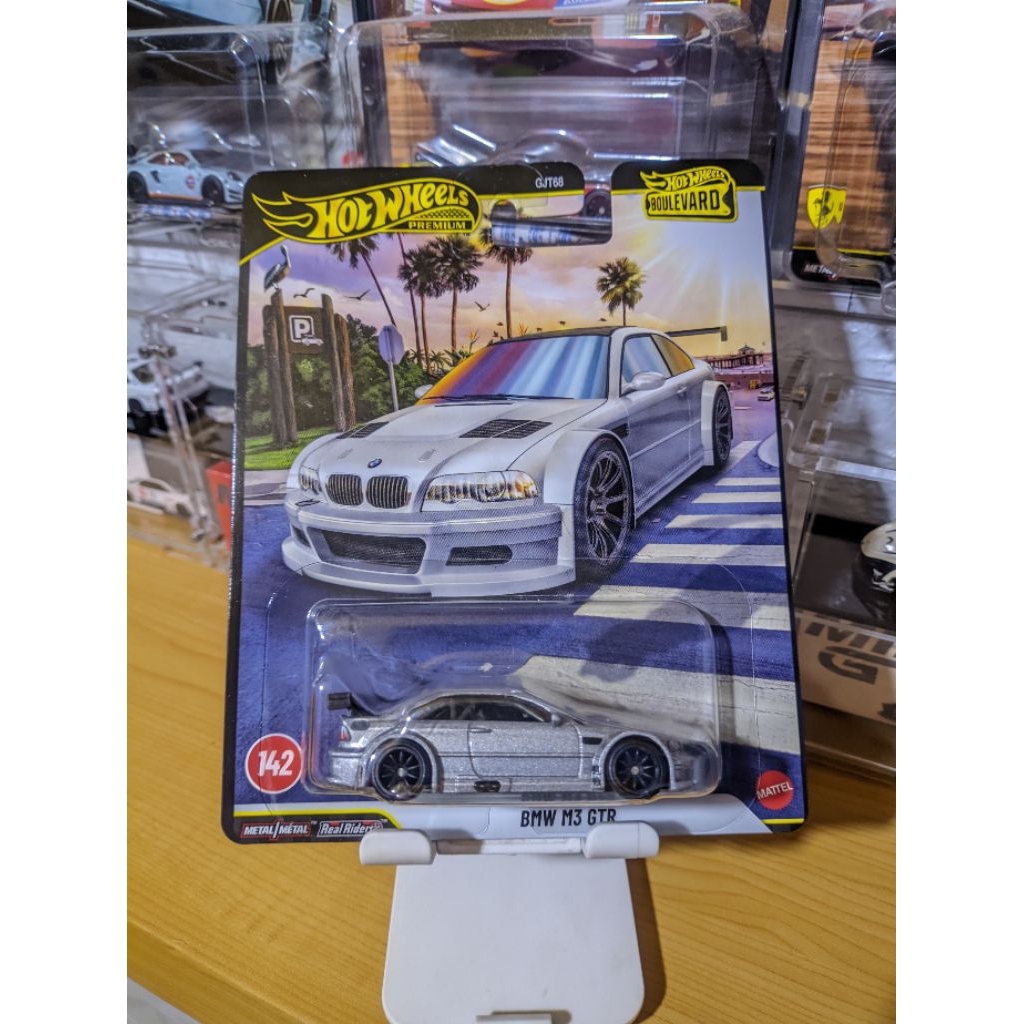 Hot Wheels Boulevard Premium - BMW M3 GTR Mainan Mobil Diecast Koleksi
