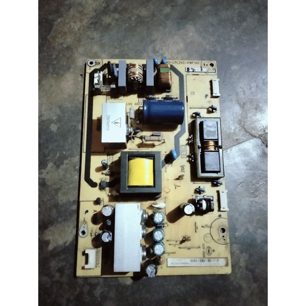 POWER SUPPLY PSU REGULATOR MESIN TV POLYTRON PLM24M60 PLM 24M60