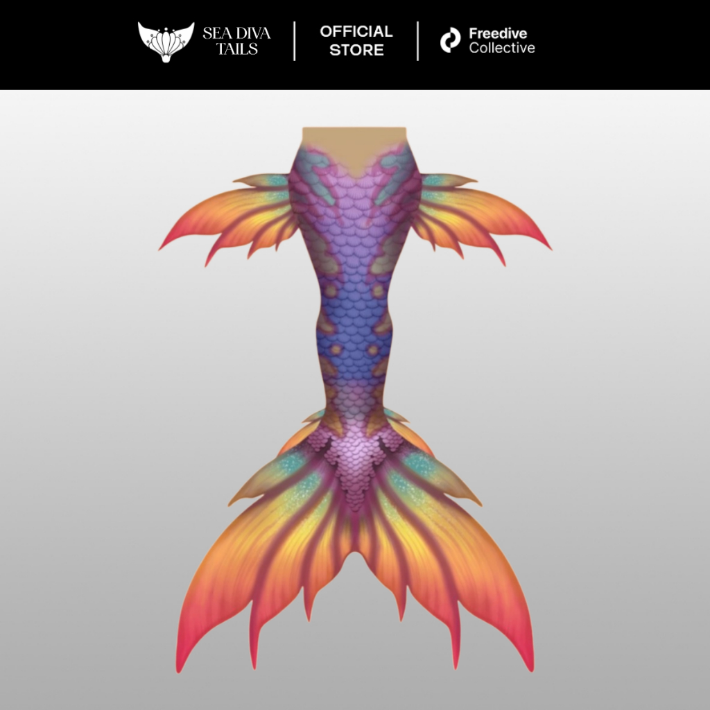 Sea Diva Tails Mermaid Tail Unicorn Series / Kostum Duyung Dewasa Anak
