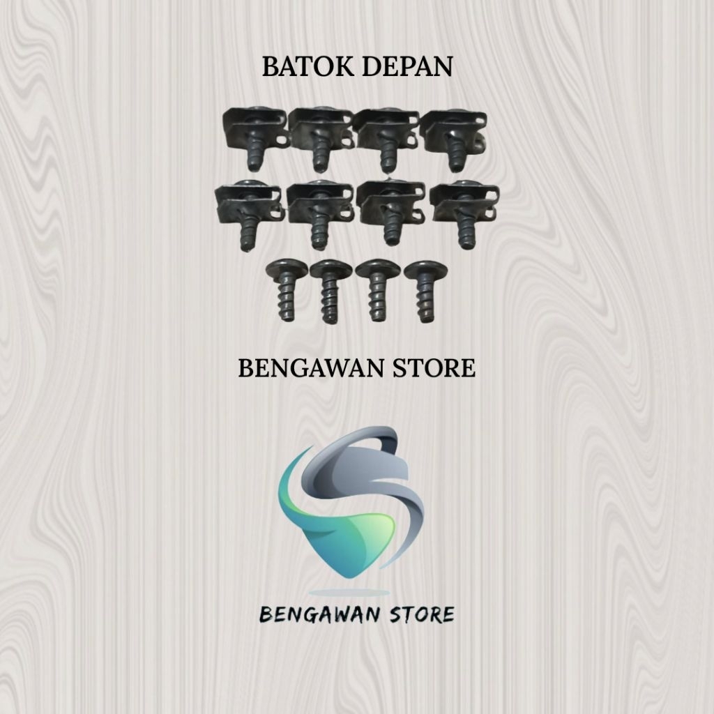 Baut Fullset Cover Bodi Body Batok Depan Yamaha Mio Soul GT 115