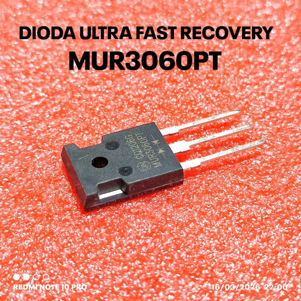 DIODA MUR3060 ULTRAFAST 30A 600V DIODE MUR3060PT ON SEMI