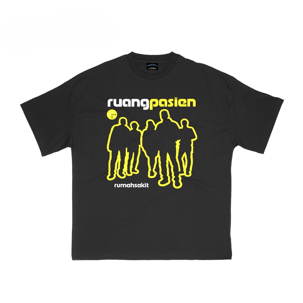 Tshirt RUMAH SAKIT = RUANG PASIEN | Kaos Band | Kaos Band Skena | Kaos Band Metal Pria Wanita Premiu
