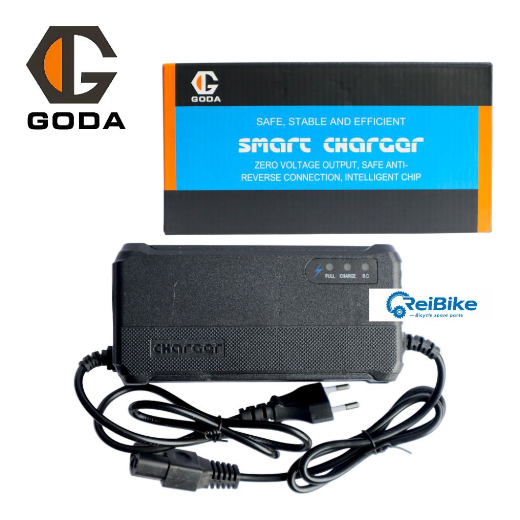 Charger cas sepeda listrik goda 48V 12Ah smart charging original