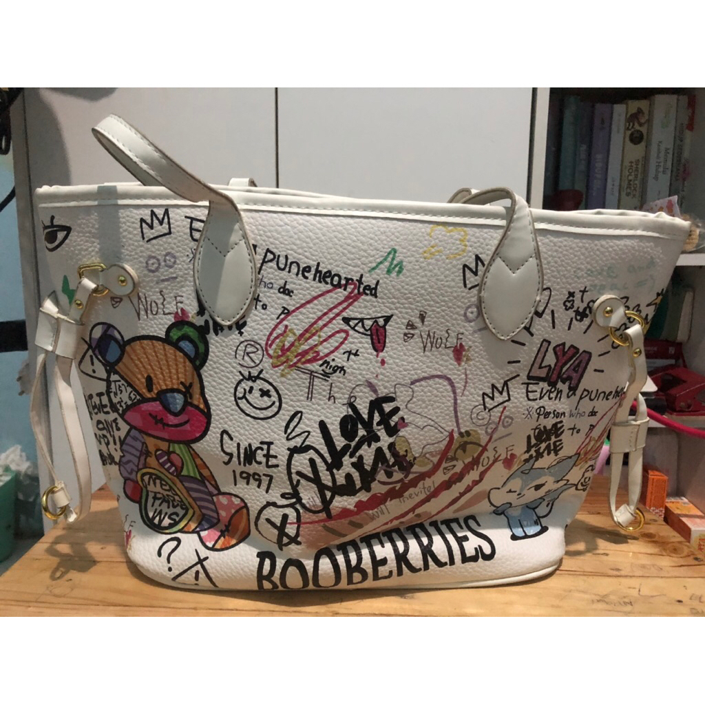 BOO BERRIES Tote Bag White