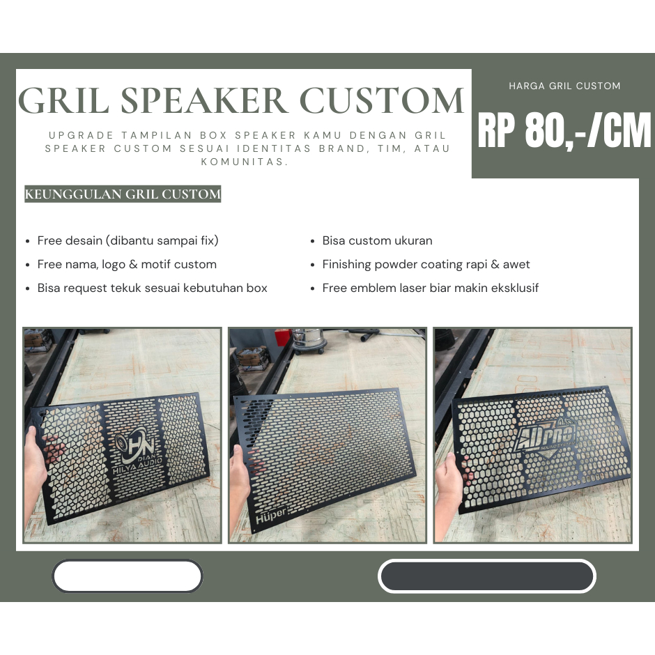 gril speaker custom