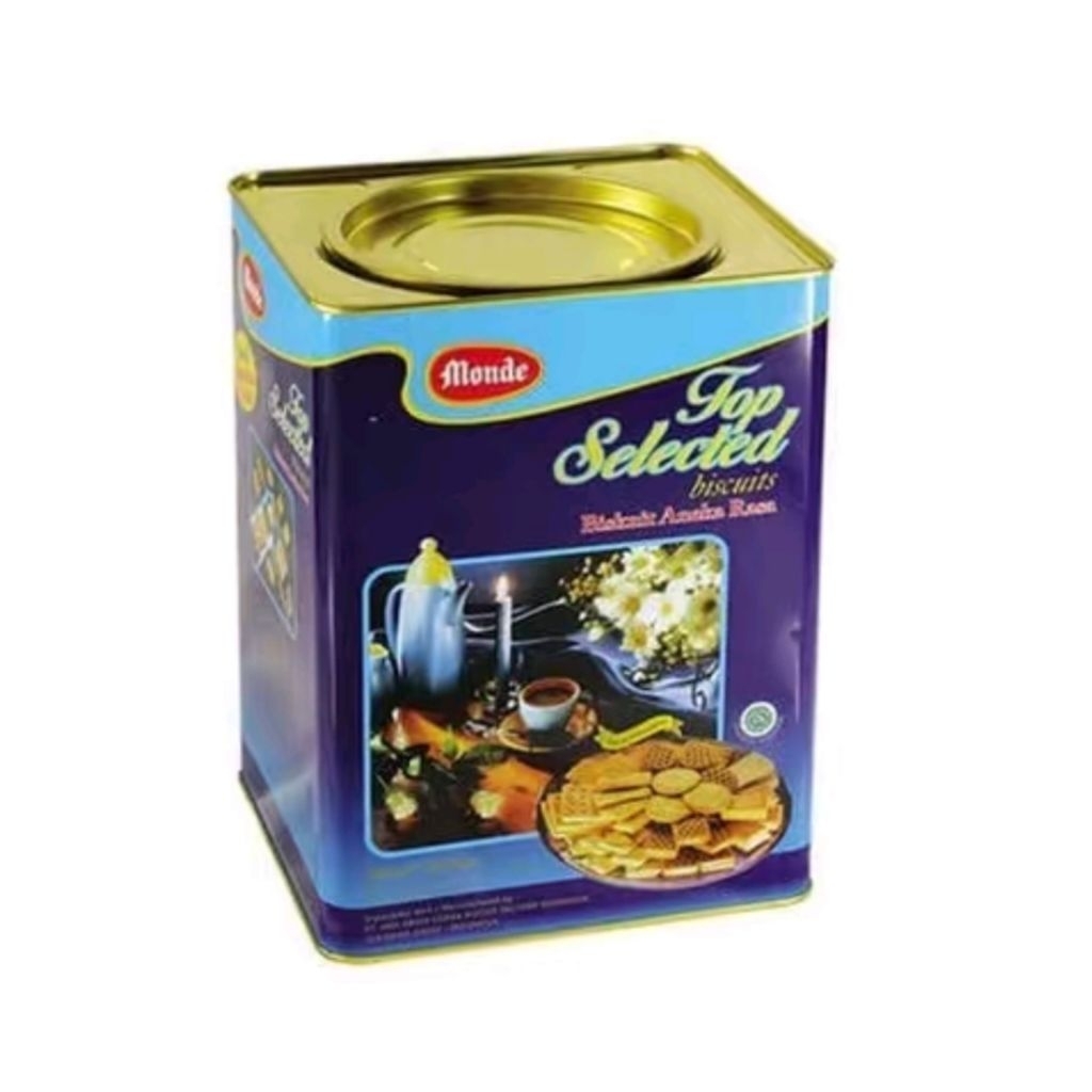 MONDE TOP SELECTED 1050 GRAM KALENG BIRU KOTAK