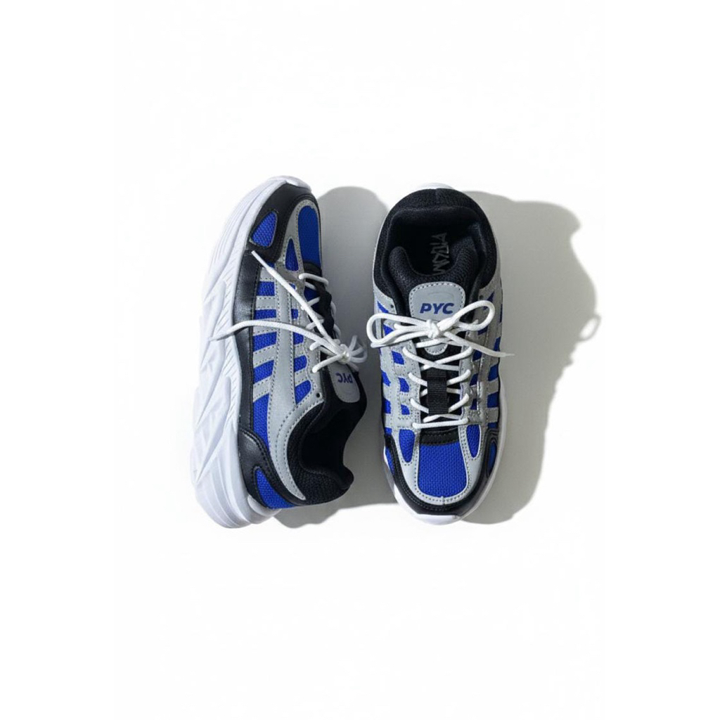 GILA FREE NYA BANYAK  | PYC SERIES Q2 | Running Blue Reflective | Unisex Sneakers Modern Nyaman Untu