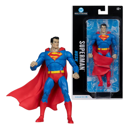 McFarlane Toys DC Multiverse Superman Hush 7 Inch Action Figure Blister Card Toy And Hobby Collectio