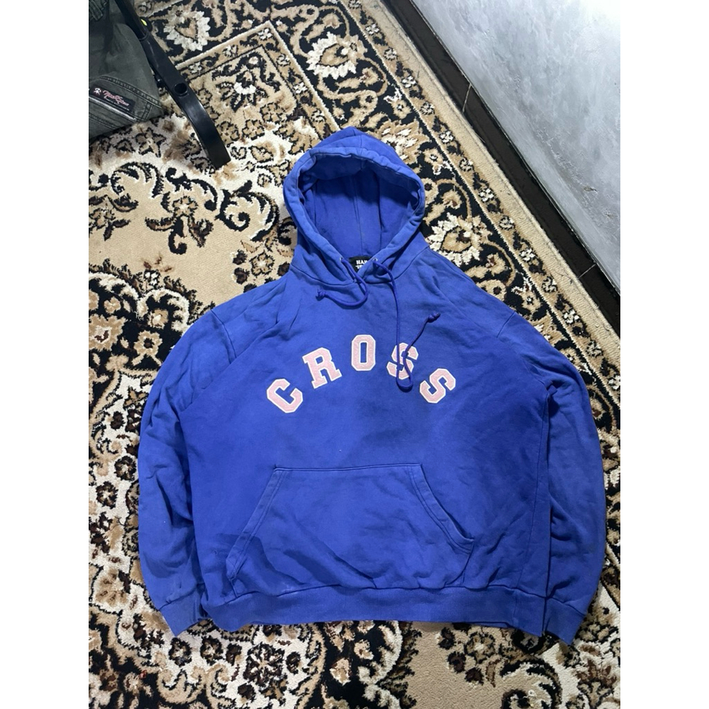 hoodie oversize boxy cross