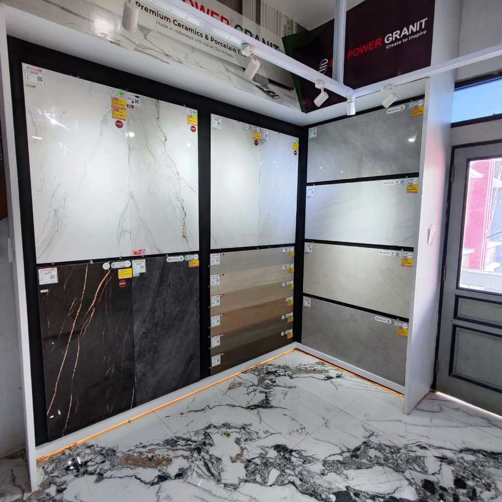 60x120 SUN POWER Granit Halus Glazed Polish Aneka Motif - Granit Lantai & Dinding Jepara