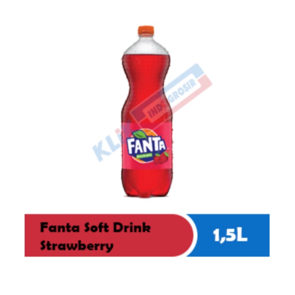 Fanta Soft Drink Strawberry 1,5 liter