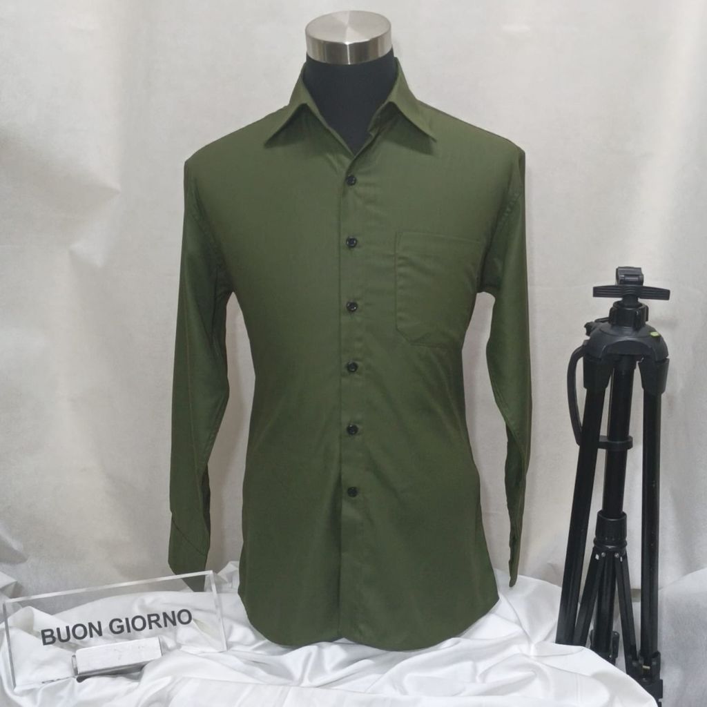Slimfit Polos Buon Giorno Lengan Panjang S - XXL