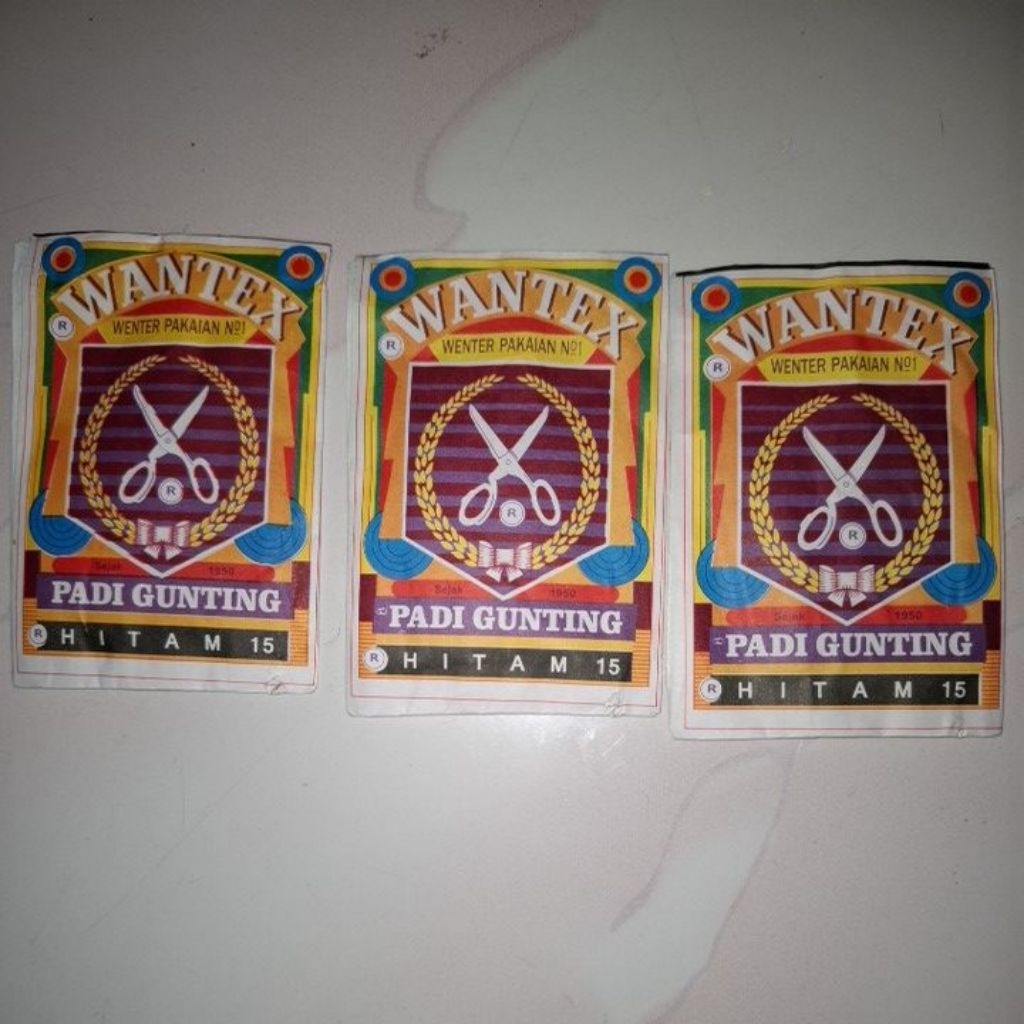 PEWARNA TEKSTIL WANTEX (Warna Hitam)