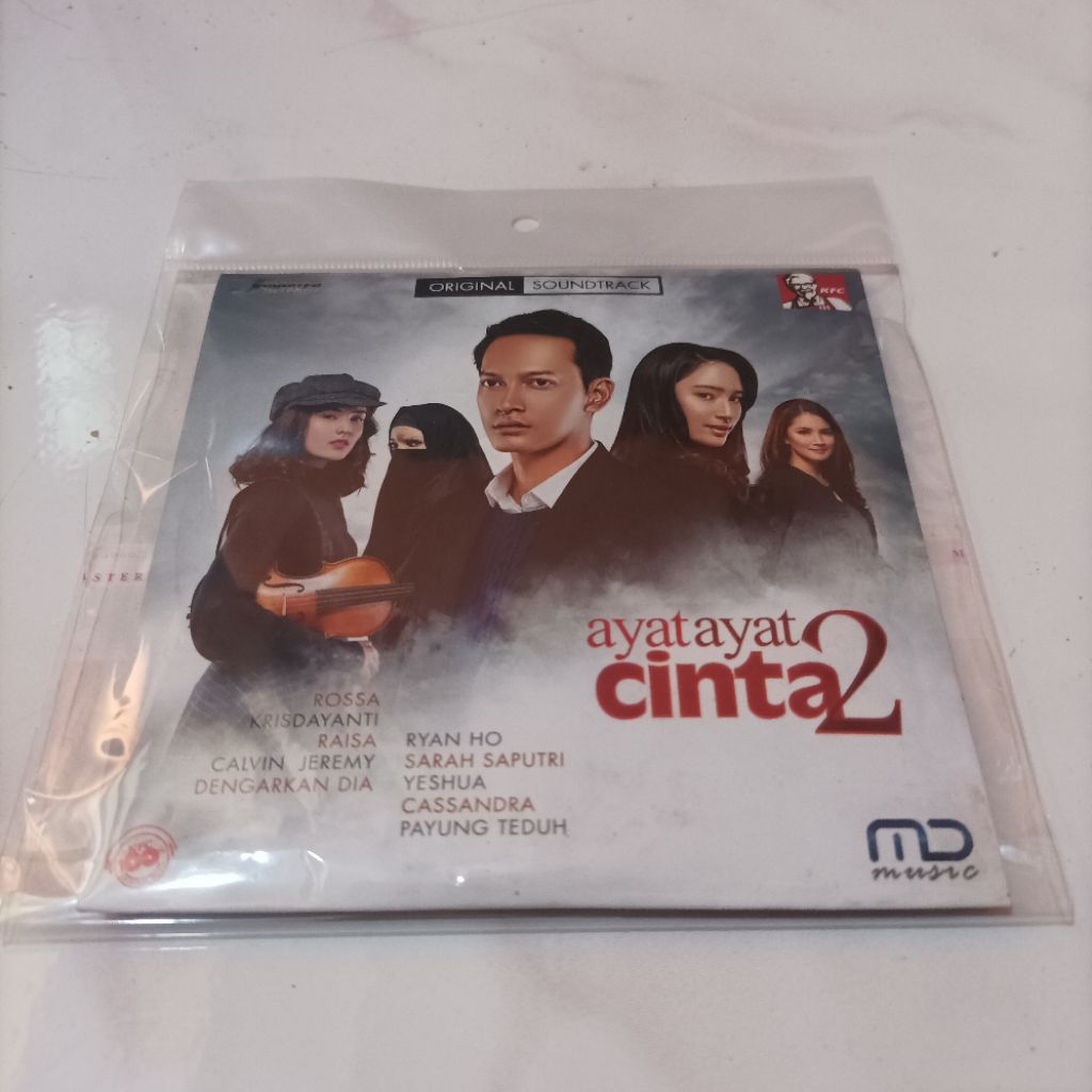 Original CD Audio Music Ost Film Ayat Ayat Cinta 2
