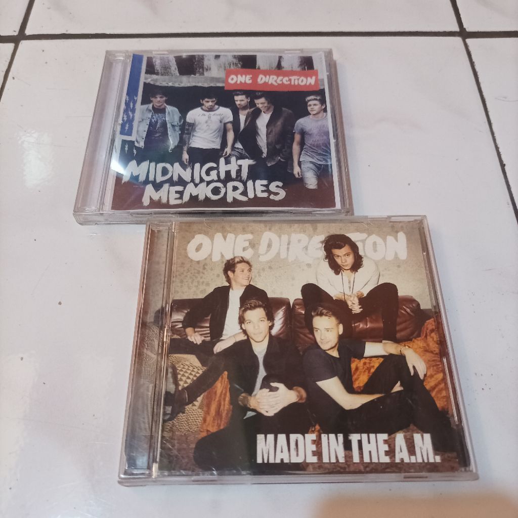 Paket Take All Original Copy CD Audio Music One Direction Album Midnight Memories dan Made in The A.