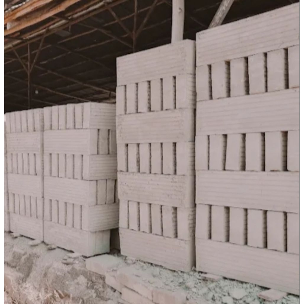 Bata ringan aeroblock / bata silikon 7,5cm isi 280pcs/palet / batako ringan