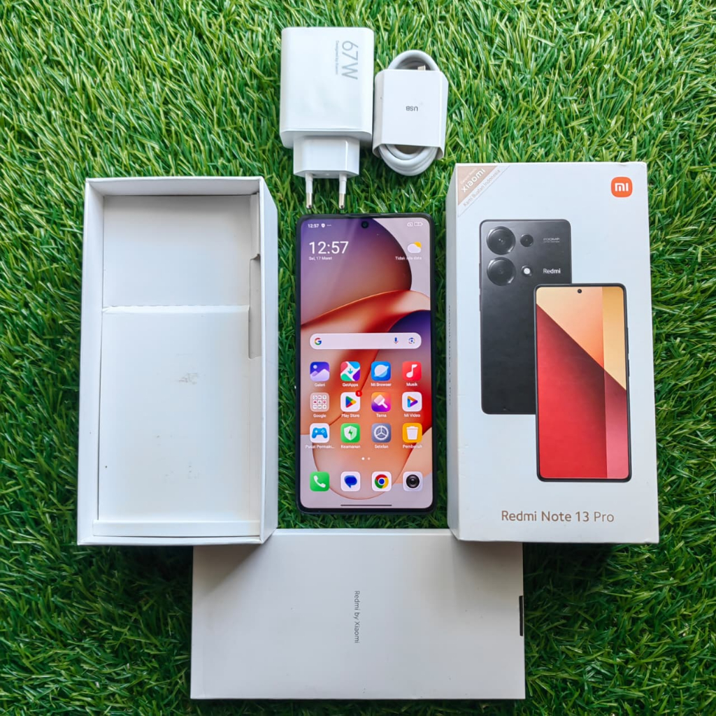 XIAOMI REDMI NOTE 13 PRO 4G SECOND 8/256GB HP SECOND HP SEKEN HP BEKAS HP MURAH