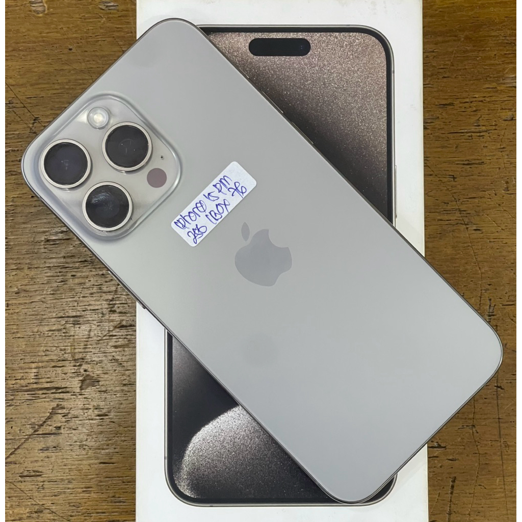 Hp Second iPhone 15 Pro Max 256GB SA/A Fullset