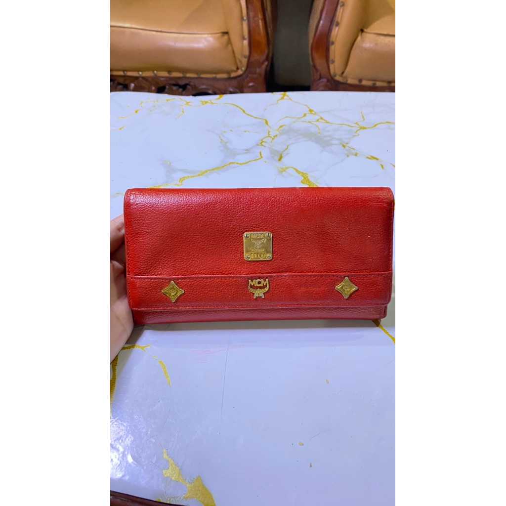 preloved dompet mcm authentic