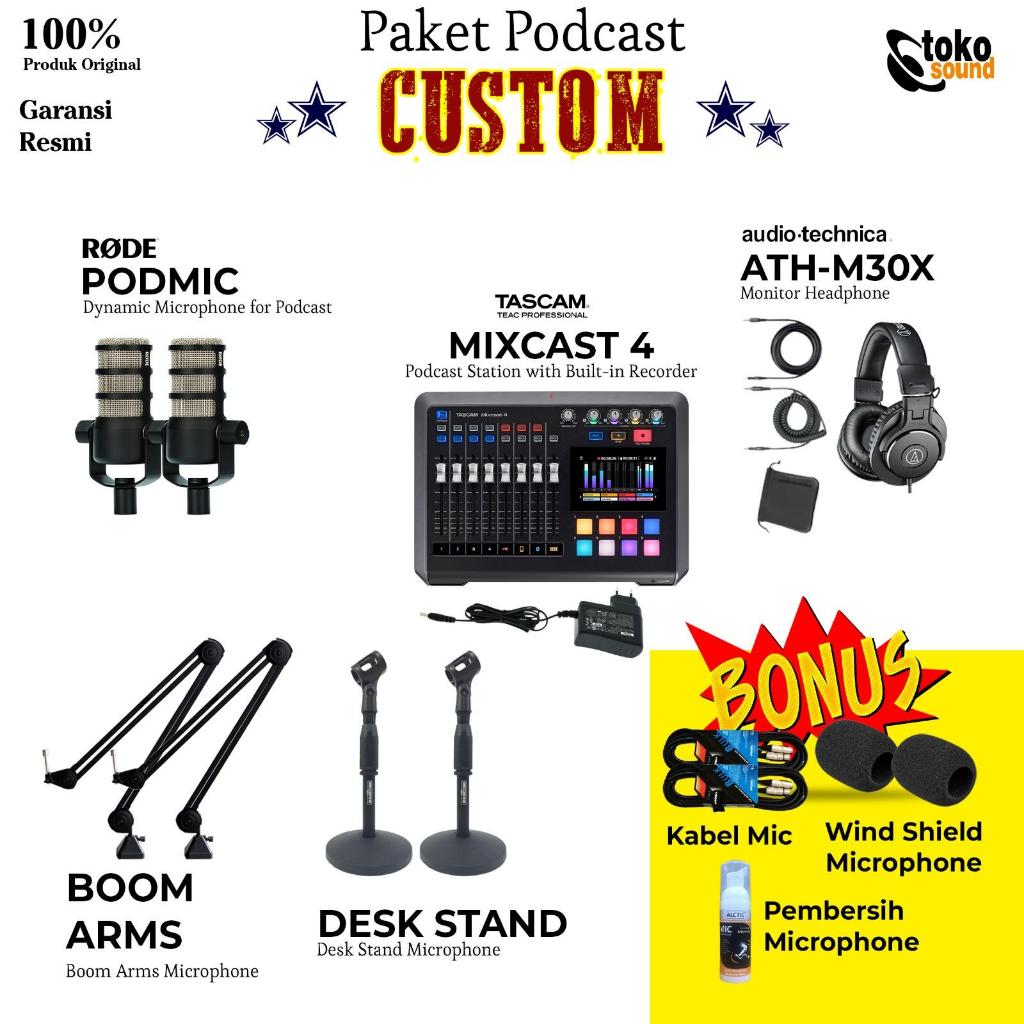 Paket Podcast Custom