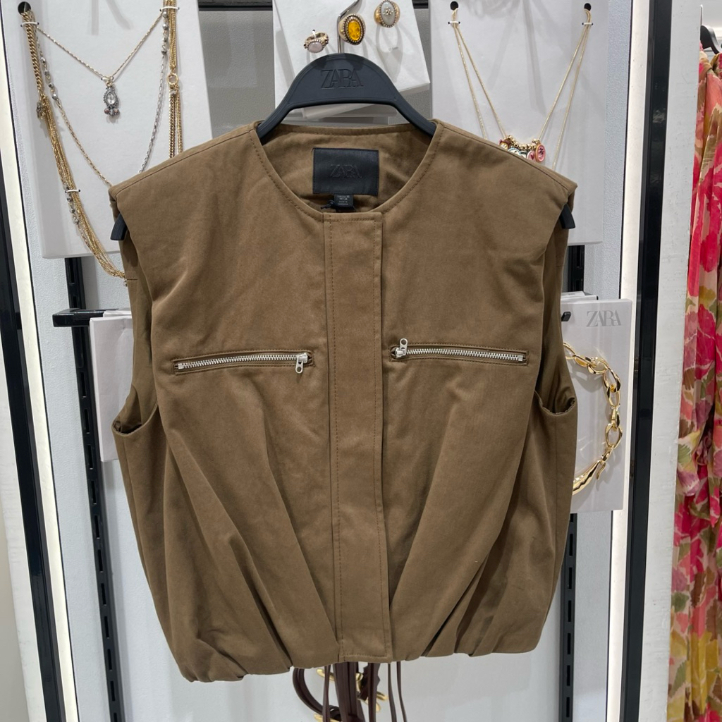 Vest Rompi ZARA Women Jastip (jasa titip)