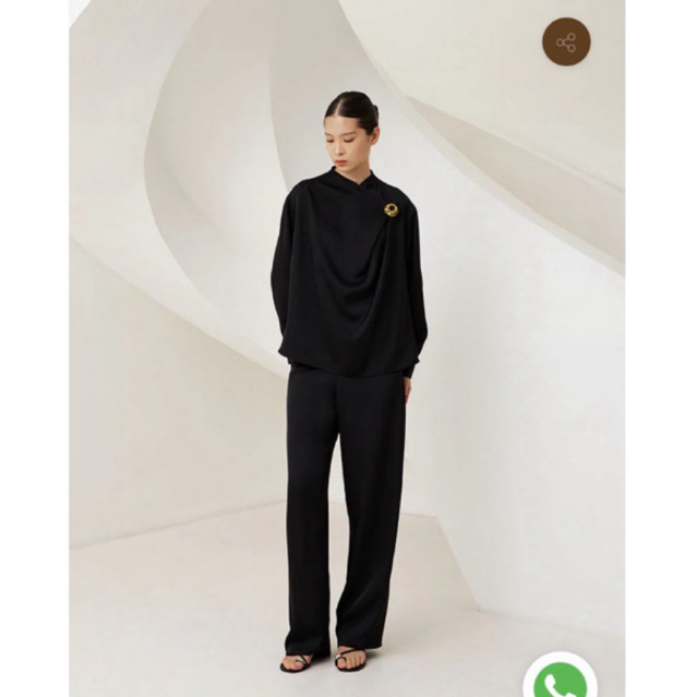 DUMA ZOEPA SHIRT BLACK BNWT