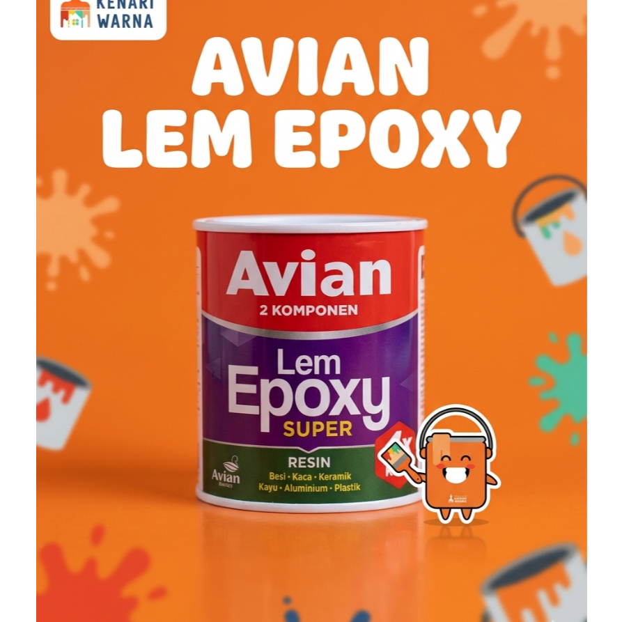 Avian Epoxy Resin dan Hardener- Lem Epoxy