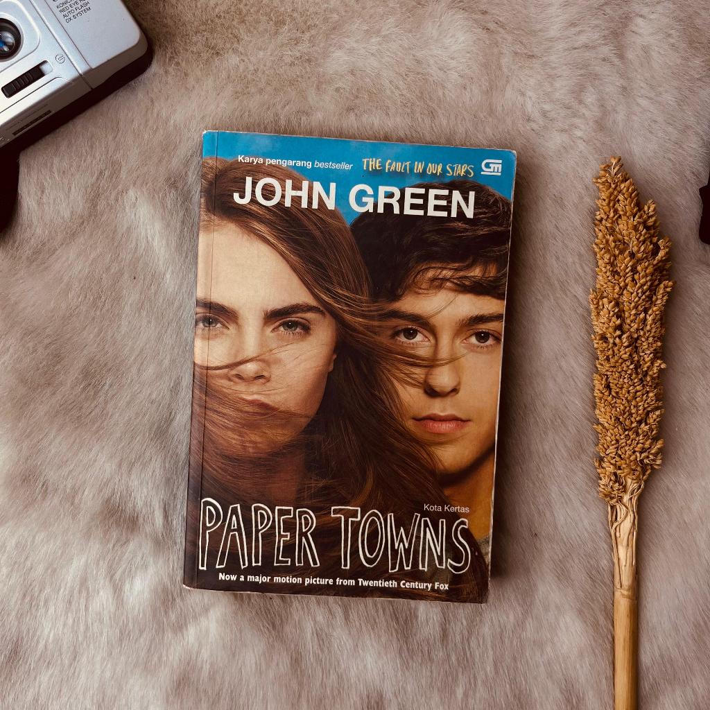 Novel Paper Town John Green / Novel John Green Kota Kertas