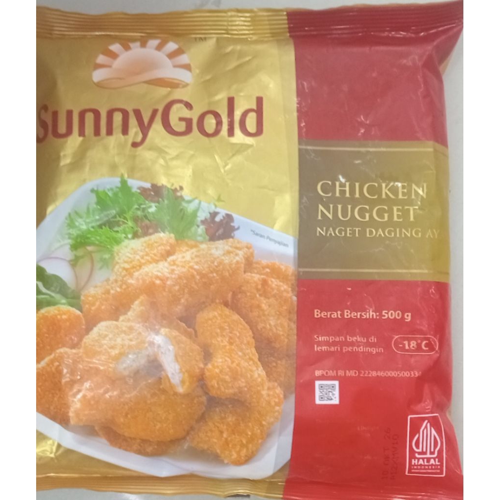 Sunny Gold Chicken Nugget 500 gr