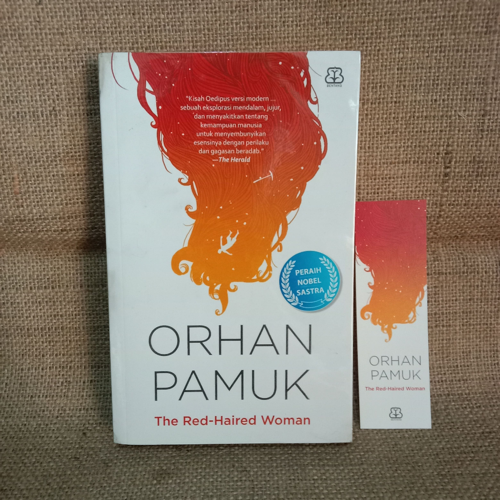[ORI Preloved] The Red-Haired Woman - Novel karya Orhan Pamuk (Nobel Sastra)