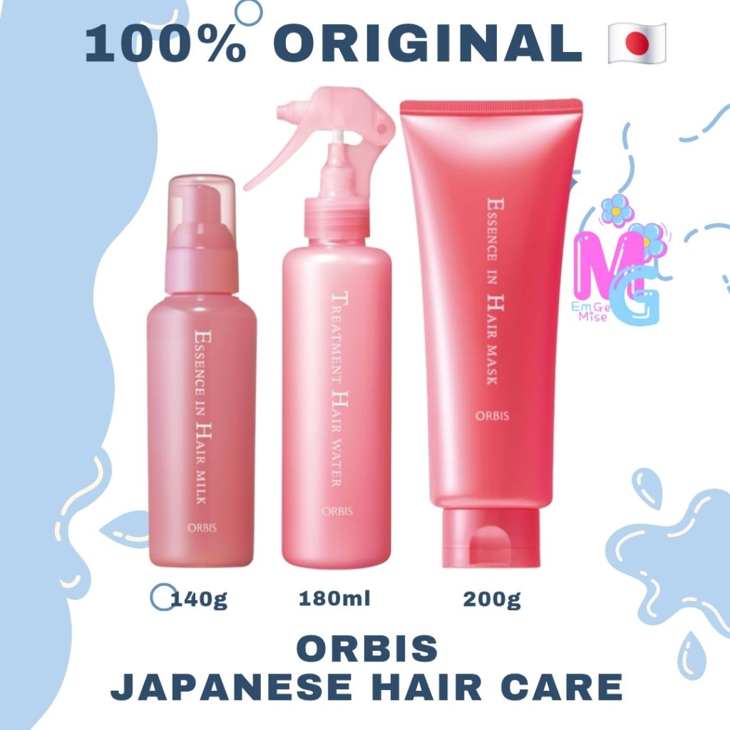 ORBIS Hair Milk  l  ORBIS Hair Mask  l ORBIS Hair Water