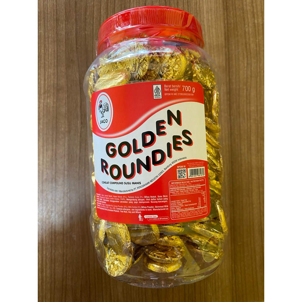 Golden Roundies Coklat Koin