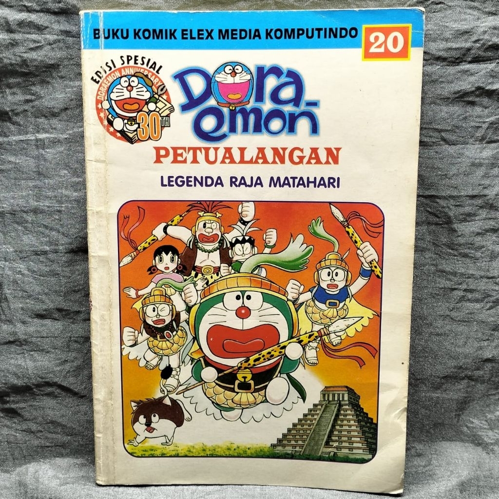 KOMIK BUKU FISIK DORAEMON PETUALANGAN NO 20 DEWA MATAHARI BAHASA INDONESIA