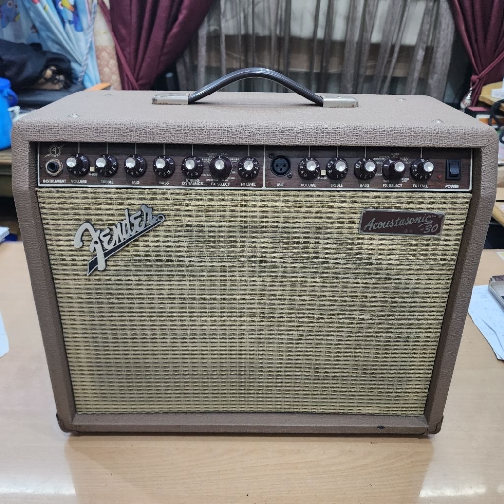 Ampli Fender Accoustasonic 30 DSP Second Bekas