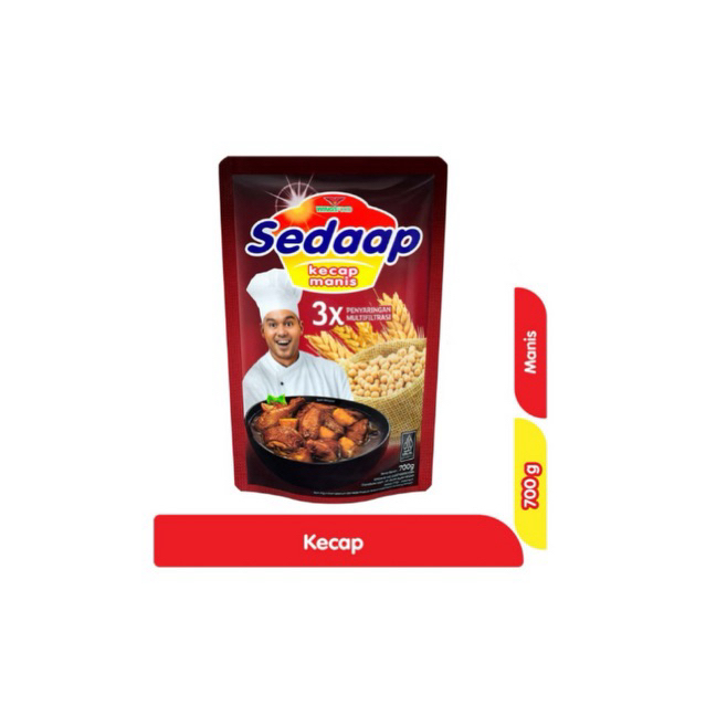 sedap kecap manis 700 g / kecap manis sedap 700 gr