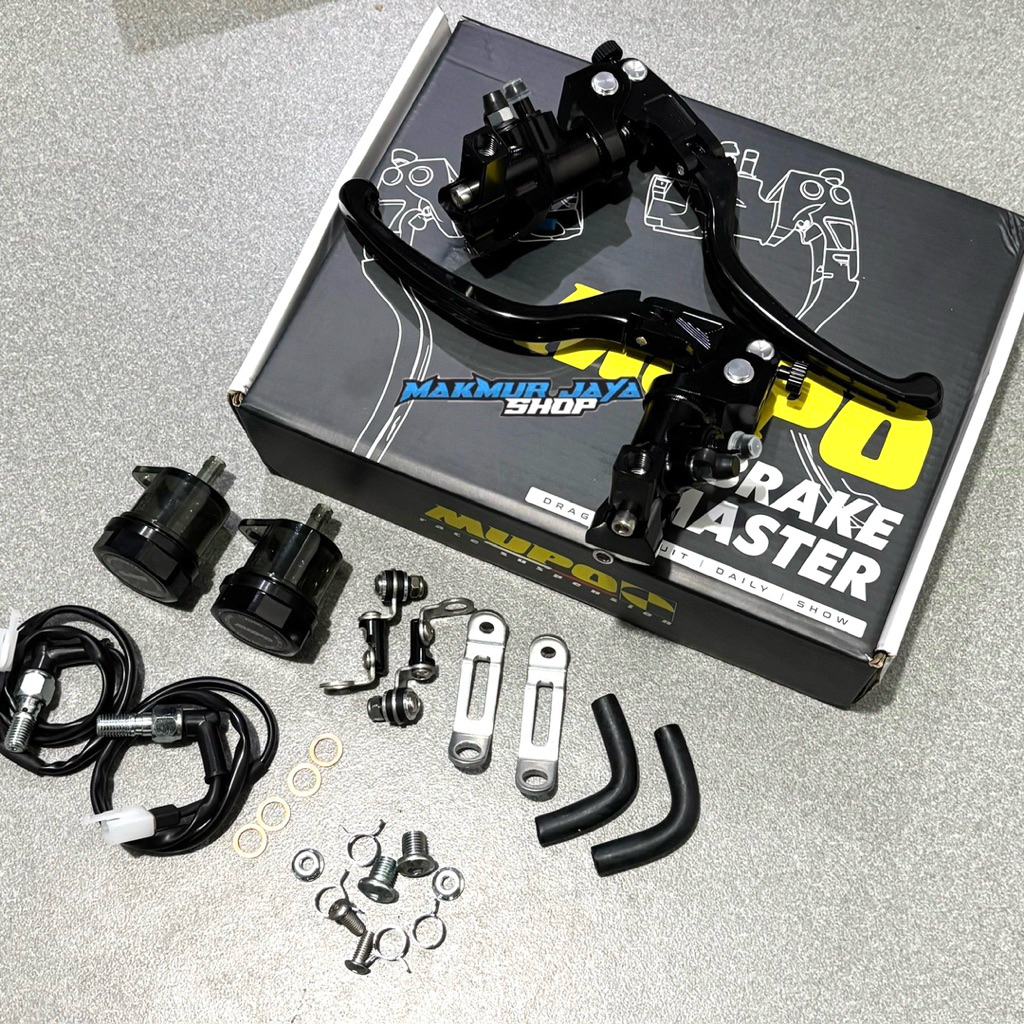 MASTER REM MUPO DAUBEL RADIAL 17MM NMAX AEROX PCX ADV XMAX FORZA MASTER REM MUPO KANAN MASTER KIRI M