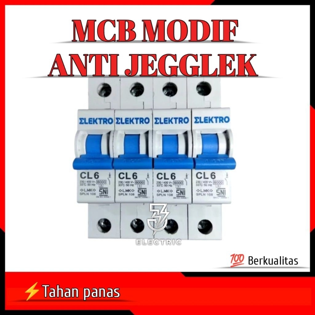 MCB Modif Elektro Anti jegglek 2A Modif 35A