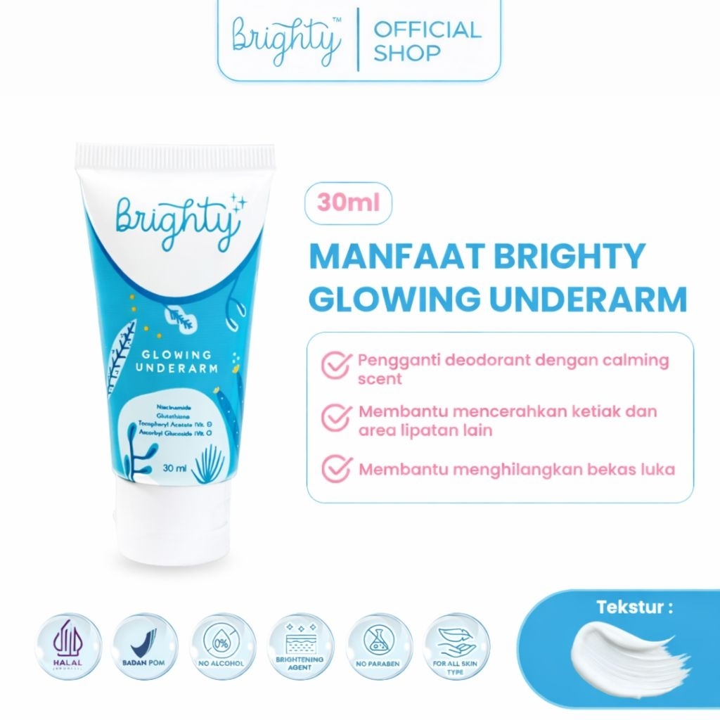BRIGHTY - Glowing Underarm Pemutih Ketiak
