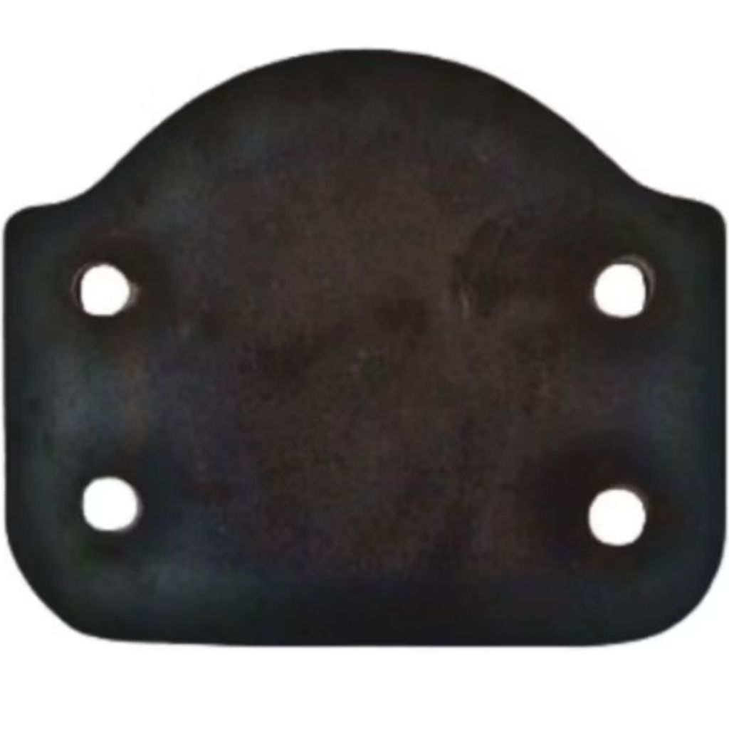 Besi Plat Adaptor Stang Dudukan Tebal 6mm Lubang 8mm