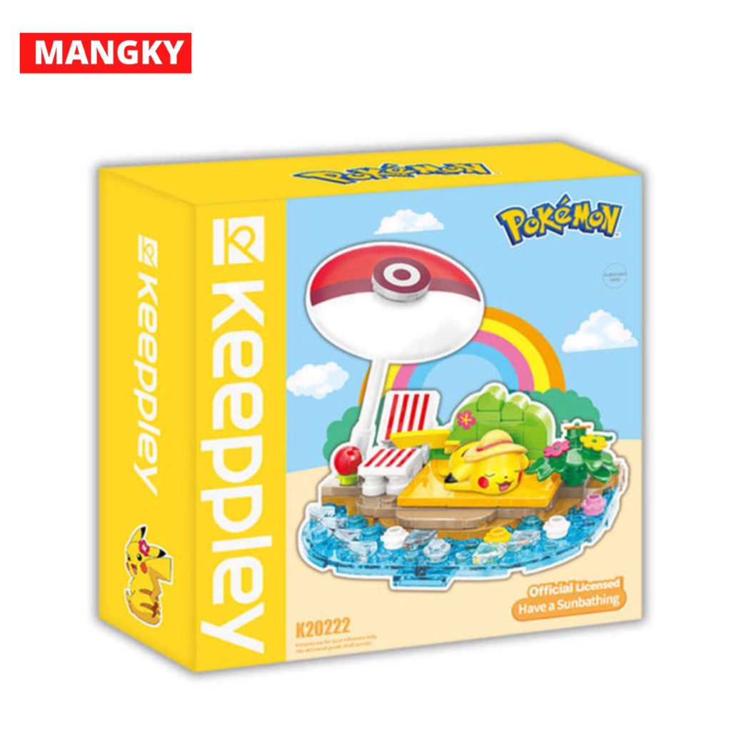 Keeppley Sunbath Pikachu
