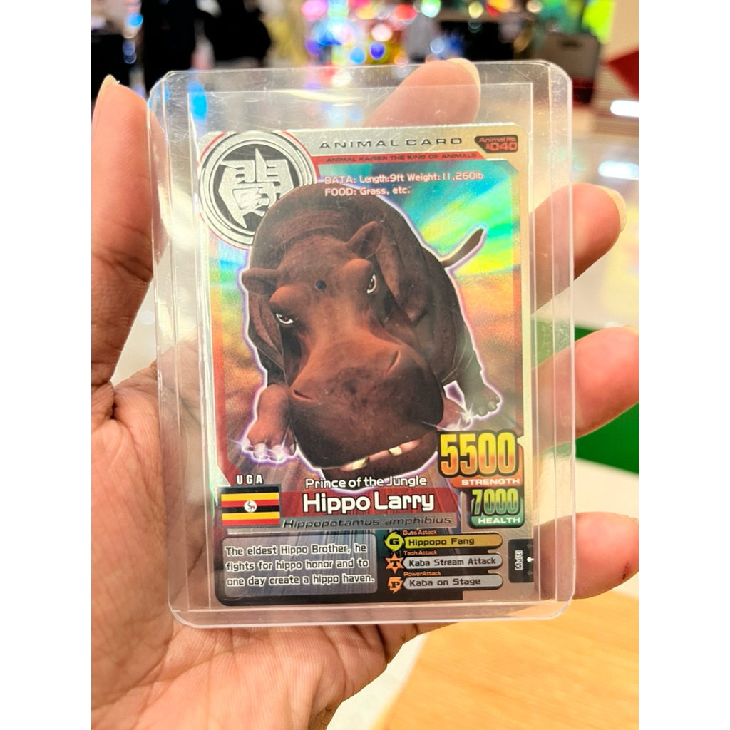 Animal Kaiser Plus Silver Rare Hippo Larry [Ak+] Ver 2